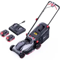 MOVA GL415 Akku-Rasenmäher 38 cm Schnittbreite kabellos bürstenloser Motor 20V SyncPack Einhebel Schnitthöhenverstellung Mulch und Fangfunktion Einha