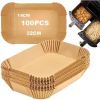 OEM Bakpapier für Doppelzone Luftfritteuse, 100 Stück