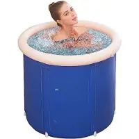 OEM Eisbad Opblaasbaar - Dunkelblauer Dompelbad - 75cm