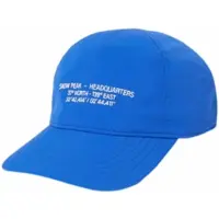 Snow Peak Kappe Unisex HQ Topographic Trucker Blue (61 cm)