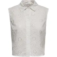 ONLY Bluse in Weiß - L