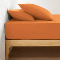La redoute interieurs Fixleintuch Clara Aus Baumwollflanell, Steg 30 Cm