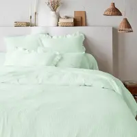 La redoute interieurs Duvetbezug Kumla Aus Baumwoll-musselin, Uni
