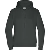James & nicholson Damen Lounge Kapuzen Sweater Sweatshirt 8033 graphite M