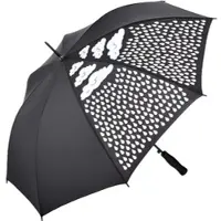 FARE Automatik Stockschirm Regenschirm 1142C black Ø 105 cm