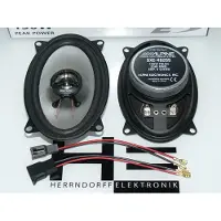 Herrndorff Elektronik Alpine Lautsprecher Set passend für VW Golf 2 Seitenstege hinten