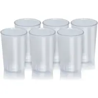 HCB Unzerbrechliche Becher aus Polycarbonat - Gläser - 231 ml - 72 Stück