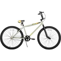 Bolt BMX-Fahrrad – Für Jugendliche und Erwachsene – Anfänger bis Fortgeschrittene – 2 Heringe – 61–66 cm – Grau