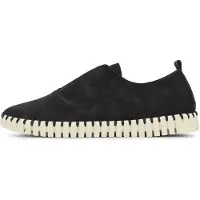 Ilse jacobsen Flats Tulip144men Black Pearled Ivory Größe: 43 | Loafer Outlet | Herren | Schwarz