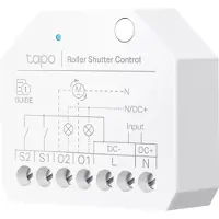 TP-LINK Tapo Smartes Switch-Modul S112, Auslöser Rollo/Jalousie, 2400 MHz, Weiß, Amazon Alexa / Google Assistant / Apple Siri / Samsung Bixby, SmartThings, 802.11b, 802.11g, Wi-Fi 4 (802.11n)