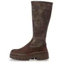 Art für Damen. 119561212003_012 Lederstiefel 1956 Antwerpen braun (40), 3 bis 5 cm, Nobuck, Reißverschluss, Lässig
