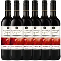 Württembergische WZG Württemberger Original Schwarzriesling Qualitätswein feinherb 0,75L 6er Karton