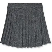 Vero Moda Faltenrock Marina 10331534 Grau Regular Fit