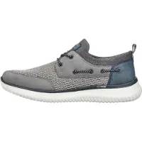 Rieker Herren Sneaker Slipper mit Gummizug und sehr leichter EVA Laufsohle B9643, Größe:45 EU, Farbe:Grau