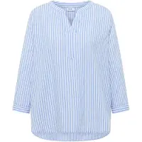 Cecil Bluse in Hellblau/ Weiß - S