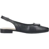Rieker Sling Sandalette Schwarz