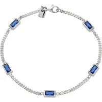 KUZZOI Armband 925 Sterling Silber in Silber | Gr.: 23 cm