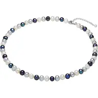 Valero Pearls Damen Sterling Silber Süßwasser-Zuchtperle Multicolor - 2244