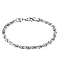 True Rebels Armband aus Edelstahl in silber | Gr.: 23 cm