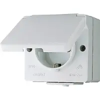 JUNG SCHUKO-Steckdose 621 W-1 621W-1