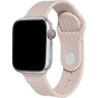 IMoshion Geflochtenes Silikonarmband für Apple Watch | 38/40/41/42 mm - Rosa