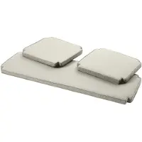 Cinas Kissen-Set »Rosenborg«, 3er Set, sandfarben - beige