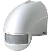 Brennenstuhl PIR 180, Passiver Infrarot-Sensor (PIR), Verkabelt, Weiß, 12 m