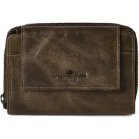 Green Burry Greenburry Geldbörse Leder Newport Damen Portemonnaie 15x10x4 cm grün