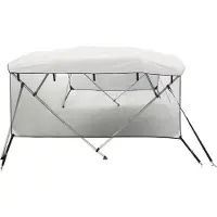vidaXL 3-Bow Bimini-Top mit Mesh-Seitenteilen 183x(170-182)x137 cm