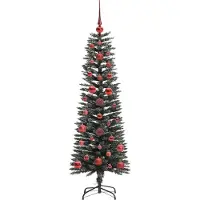 vidaXL Jasper (mit LEDs und roten Bällen)