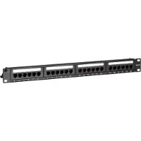 Dsit Patchpanel 19" CAT6 UTP - 24 ports