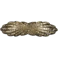 Pico Madeleine Barrette Black Gold Glitter