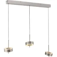 Paul Neuhaus Paul haus Pendelleuchte Q-ROTATE LBH 95x14.50x200 cm grau Hängelampe