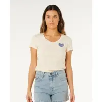 Rip Curl RipCurl RC Heart V Neck Tee lily (2279) XL