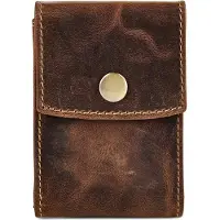 Greenburry Vintage Kreditkartenetui RFID Schutz Leder 7 cm