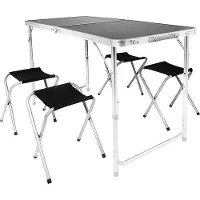 Famanu Multifunktionale Klapptisch höhenverstellbar - 120 x 60 cm