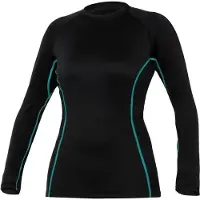 Bare Ultrawarmth Damen-rashguard Mit Langen Ärmeln Schwarz S Damen Schwarz S