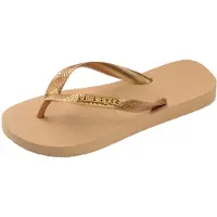 Havaianas Slipper mit Metallic-Logo oben