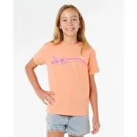 Rip Curl RipCurl Molokaï Crew Tee-girl salmon (0130) 10