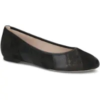 Caprice Ballerina in BLACK METALLIC | Gr.: 38,5