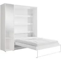 Vente-unique Schrankbett Rapili Weiß 209 cm