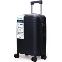 4FLY Leichter Hartschalen-Reisekoffer 65 cm (60L) – mit TSA-Schloss, 4 Spinner-Doppelrollen und Aluminium-Teleskopgriff, Reisegepäck