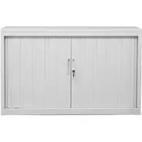 Proregal Rollladenschrank Weasel | 2 Ordernh√∂hen | HxBxT 75x120x46 cm | Weiß