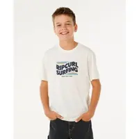 Rip Curl RipCurl Streamline BIG Logo Tee-boy bone (3021) 16