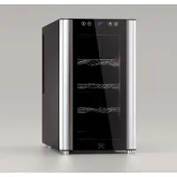 LES PETITS CHAMPS Weinkühlschrank CAVS8 / 8 Flaschen / 11°C - 18°C / Digitales Bedienfeld / 3 Böden