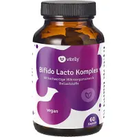 Vitelly Bifido Lacto Komplex – 10 Mikroorganismen & Inulin 60 St Weichkapseln
