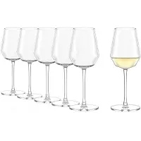 Stölzle 6x Lausitz Celestia Weißweinkelch / Weißweinglas 385 ml
