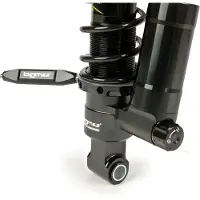 BGM Stoßdämpfer vorne schwarz 275 mm 16-fach mit ABE für Vespa Primavera 50 V4