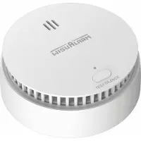 WisuAlarm HY-SA20A, Photoelektrischer Reflexionsmelder, Kabellos, Weiß, Haus, Büro, ABS, Alarm, Störung