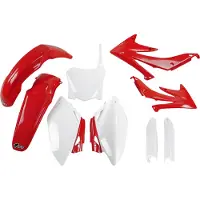 Ufo Honda Crf 450 R 08 Hokit110bf@999 Plastikbausatz Rot Rot One Size
